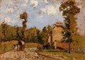 route au port maryl 1872 Camille Pissarro